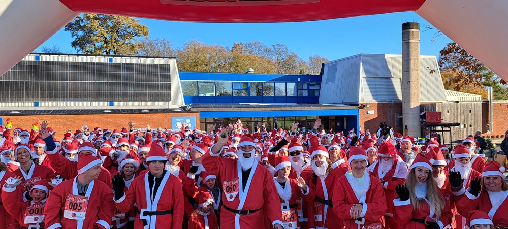 A photo of the Santa Scamper 2022